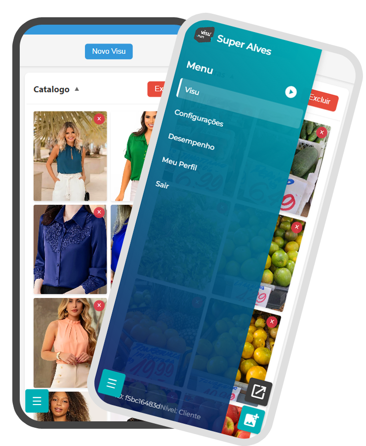 Exemplo de Portfólio Visu.run